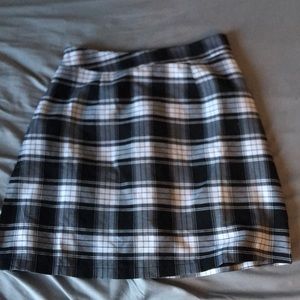 Plaid pencil skirt size small